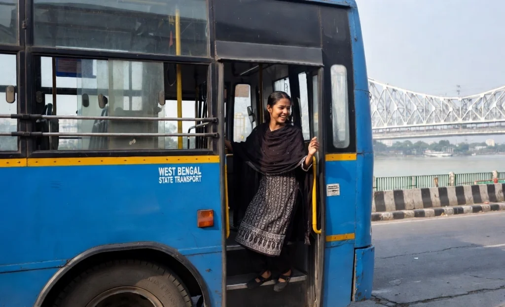 Free Bus Rides for Women in west bengal