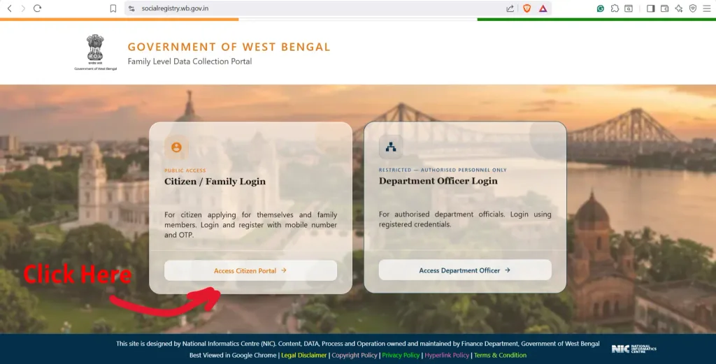 Family Level Data Collection Portal